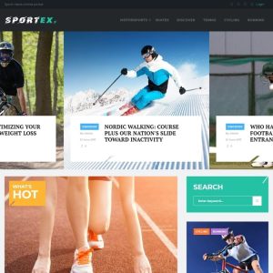 Sportex - Sports News Responsive WordPress theme