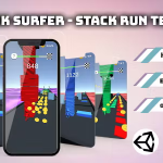Stack Surfer - Stack Run 3D(Unity Game Template + UnityAds)