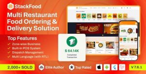 Stackfood multi restaurant food delivery app with laravel admin and.jpeg