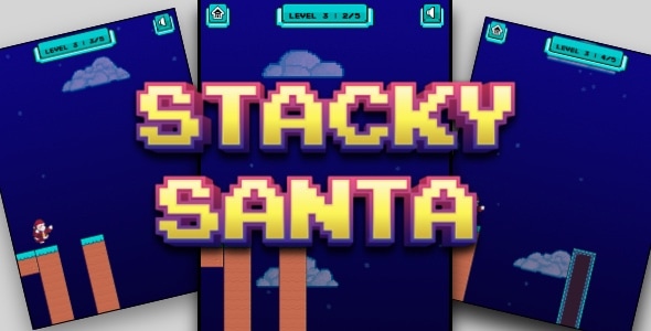 Stacky santa cross platform hyper casual game gplpixel.jpg