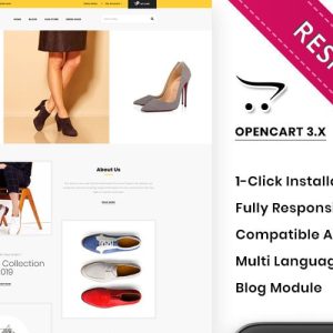 Standup - The Shoe Store Premium OpenCart Template