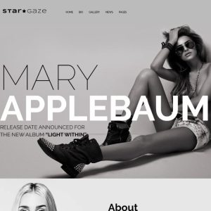 Stargaze - Media & Celebrity Responsive WordPress Theme