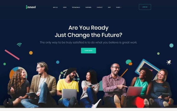 Startup & Creative Digital Agency WordPress Theme - Image 1
