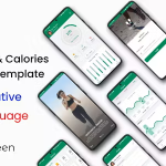 Step Counter and Calories Tracker App template in React Native | StepUp | Multi Language