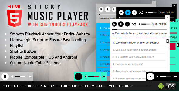 Sticky html5 music player with continuous playback gplpixel.jpg