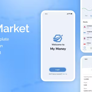 Stock Market App v1.0 - React native Template