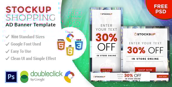 Stocksup shopping html 5 animated google banner gplpixel.jpg