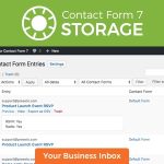 Storage for Contact Form