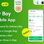 StoreKing - eCommerce (Grocery, Pharmacy, Supershop) Delivery Man Flutter Mobile App