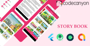 Story book with admob ready to publish in flutter codermarket.png