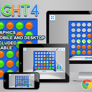 Straight 4 - HTML5 Logic Game