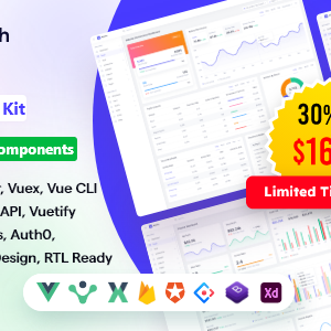 StrikingDash - Vue Admin Dashboard Template