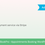 Stripe Payment for BookPro Plugin