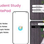 Student Study Notepad - iOS App - Subject Notes - Topic Notes - Digital Study Notepad