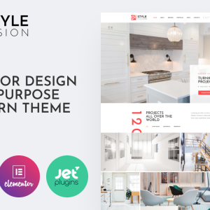 Style Vision - Interior Design Multipurpose Modern WordPress Elementor Theme