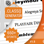Styler - Icons, Fonts and CSS Generator for WP