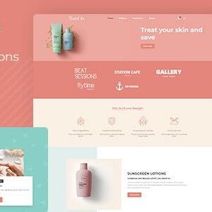 SunOn - Skin Care Products Shopify Theme