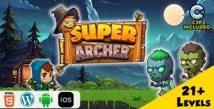 Super archer html5 construct 3 game gplpixel.png
