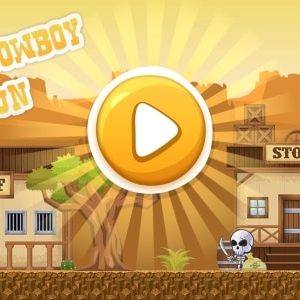 Super Cowboy Run - HTML5 Game, Mobile Version+AdMob!!! (Construct 3 | Construct 2 | Capx)