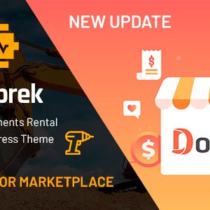 Suprek - Equipment Rental WordPress Theme
