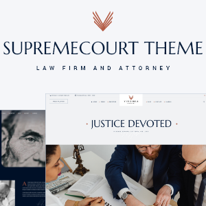 SupremeCourt - Law Firm and Attorney Theme