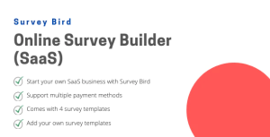 Survey bird online survey builder saas codermarket.png