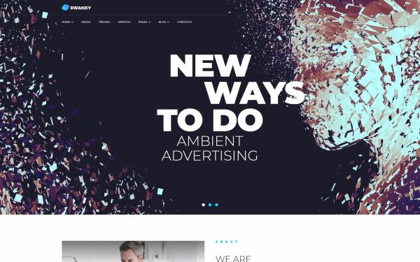 Swanxy WordPress Theme - Image 1