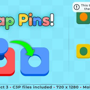 Swap Pins! - HTML5 Casual game