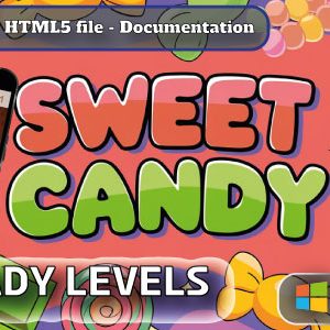 Sweet Candy - Casual Puzzle Game - HTML5, Construct 3