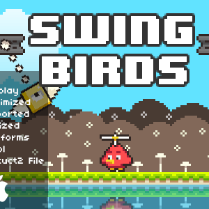 Swing Birds - HTML5 Game (Construct 2 & Construct 3)