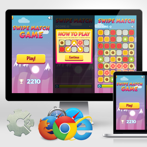 Swipe Match Game - Casual Fruit Match 3 Game CAPX