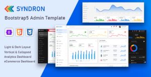 Syndron bootstrap5 admin template gplpixel.jpg