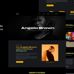 Syne – Creative Portfolio WordPress Theme