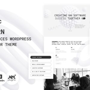 Sytec - Modern IT Services Landing WordPress Elementor Theme