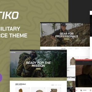 Tactiko - Tactical & Military Shop WooCommerce Theme