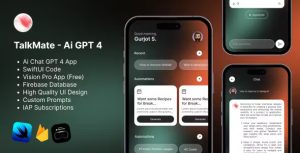 Talkmate ai chat gpt 4 app swiftui codermarket.jpg