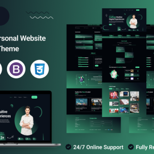 Tanzim - Personal Website WordPress Theme