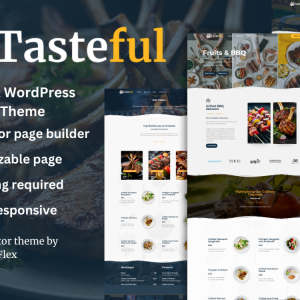 Tasteful- Restaurant WordPress Elementor Theme