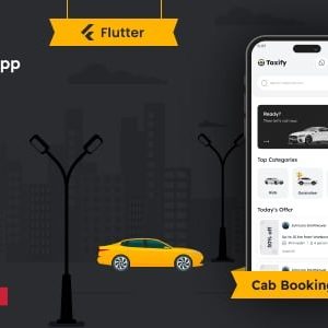 Taxify - Flutter Taxi App | Rider + Driver App UI KIT