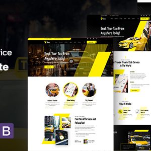 Taxix - Online Taxi Service PHP Template