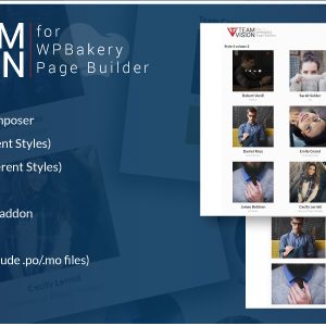 Teamvision - Teams for WPBakery Page Builder for WordPress