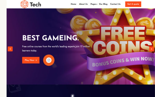 Tech - Casino Affiliate & Gambling WordPress Theme - Image 1