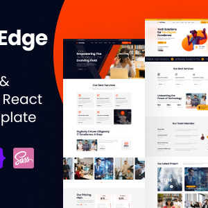 TechEdge - IT Solutions & Technology Vue Nuxt Js Template