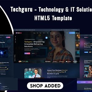 Techguru - Technology &IT Solutions HTML5 Template