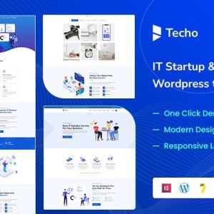 Techo - IT Startup & Business Solution WordPress Theme