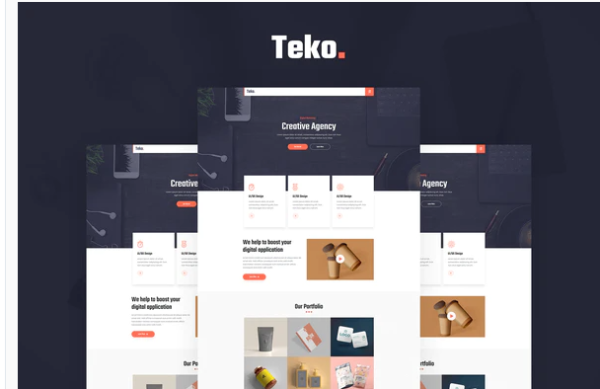 Teko - Creative Agency Template Kit - Image 1