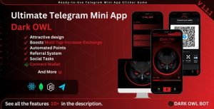 Telegram mini app like hamster kombat clicker game gplpixel.jpg