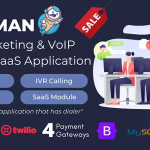 Teleman - Telemarketing & VoIP Service SaaS Application