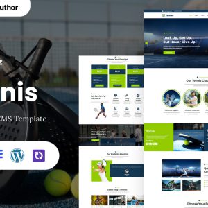 Tenniez - Tennis And Sports Club WordPress Elementor Theme