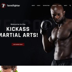 Termifighter - Martial Arts Club Responsive WordPress Theme